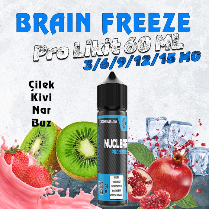 Nuclear Pro - Brain Freeze Likit 60 ML