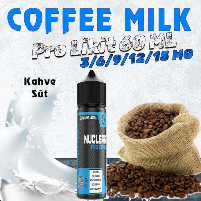 Nuclear Pro - Coffee Milk Likit 60 ML