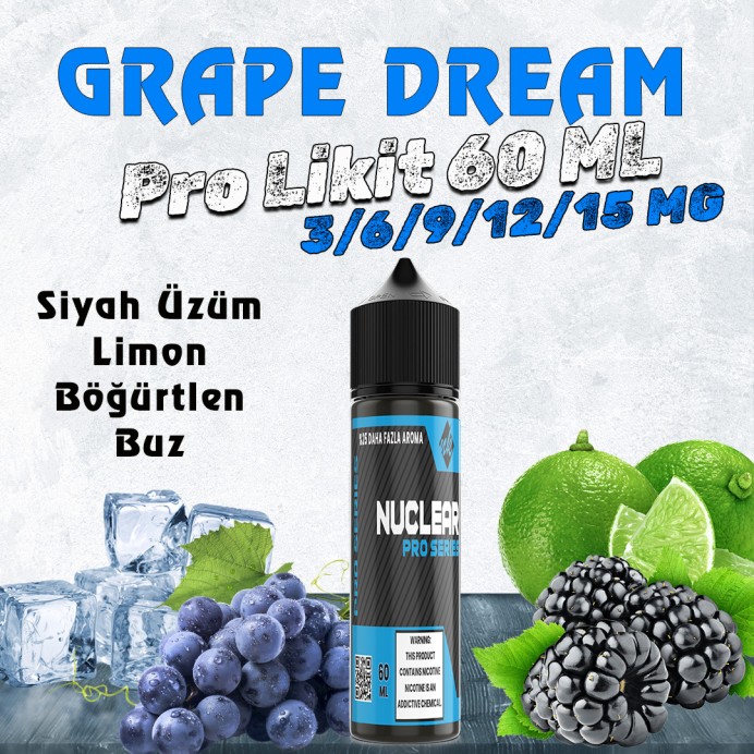 Nuclear Pro - Grape Dream Likit 60 ML