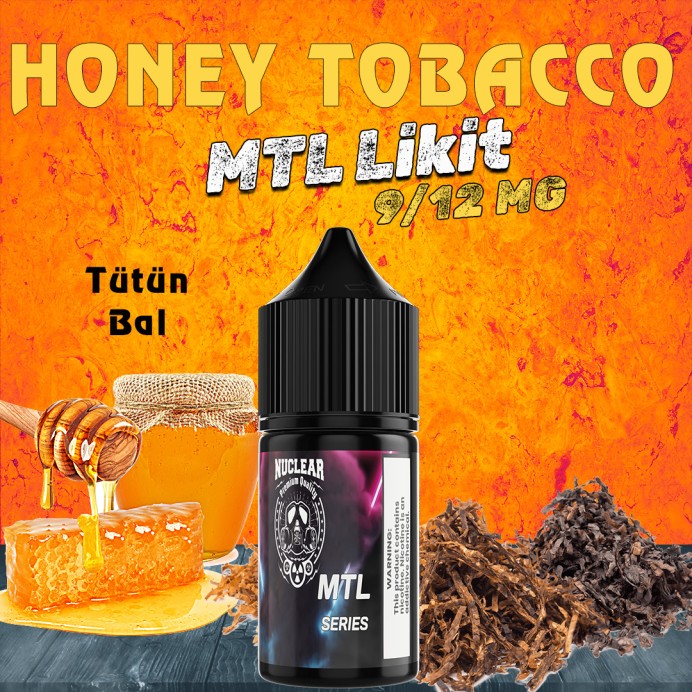 Nuclear - Honey Tobacco Mtl Likit 30 ML
