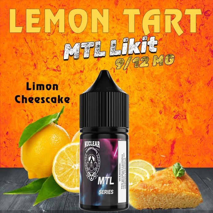 Nuclear - Lemon Tart Mtl Likit 30 ML