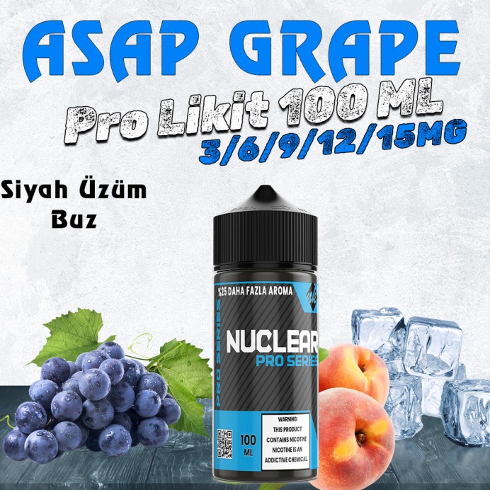 Nuclear Pro - Asap Grape Likit 100 ML