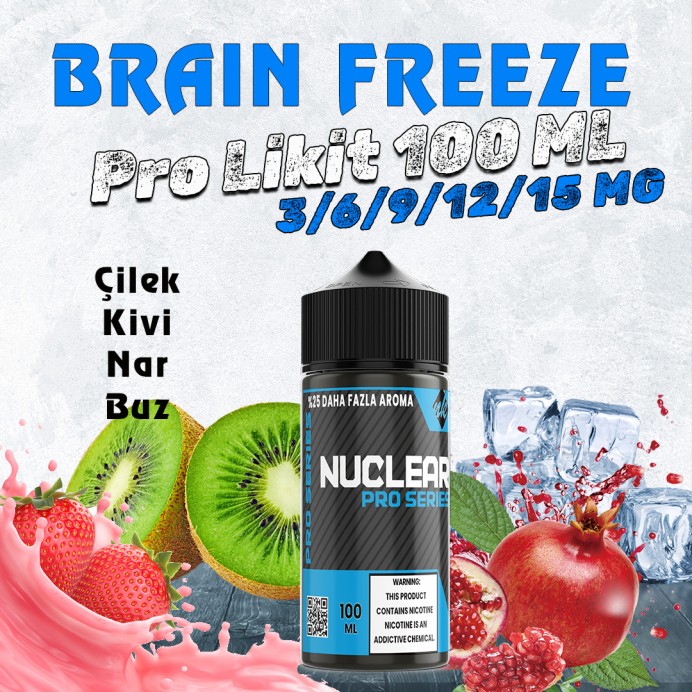 Nuclear Pro - Brain Freeze Likit 100 ML