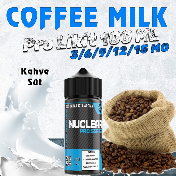 Nuclear Pro - Coffee Milk Likit 100 ML