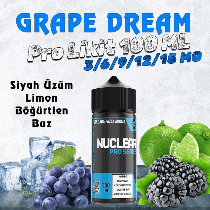 Nuclear Pro - Grape Dream Likit 100 ML