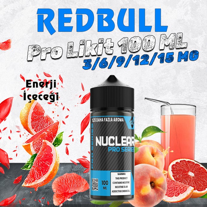 Nuclear Pro - Redbull Likit 100 ML