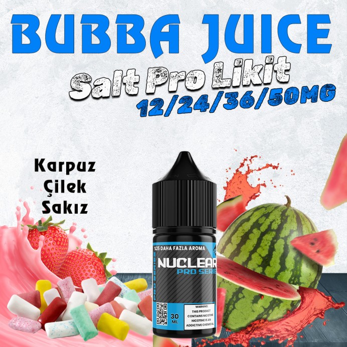 Nuclear Pro - Bubba Juice Salt Likit 30 ML
