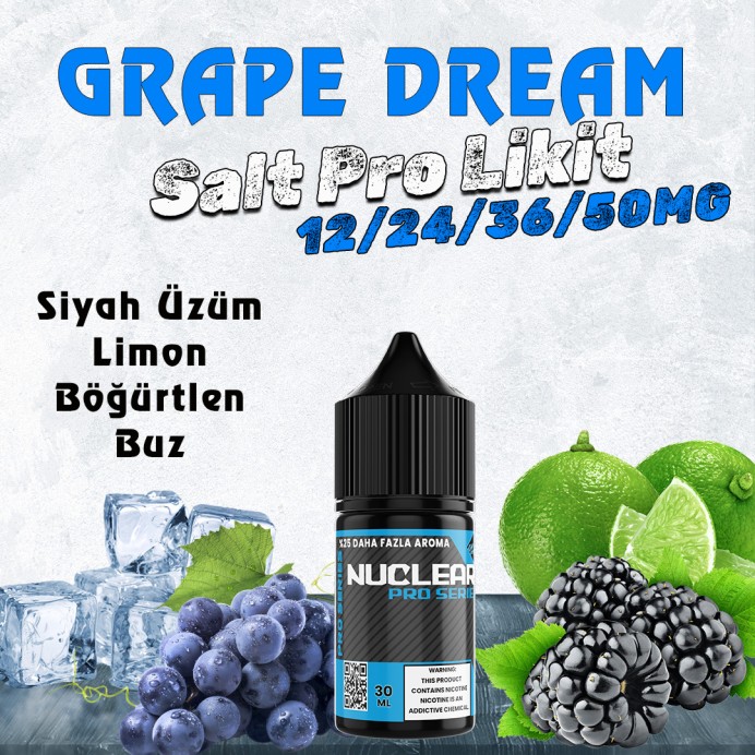 Nuclear Pro - Grape Dream Salt Likit 30 ML