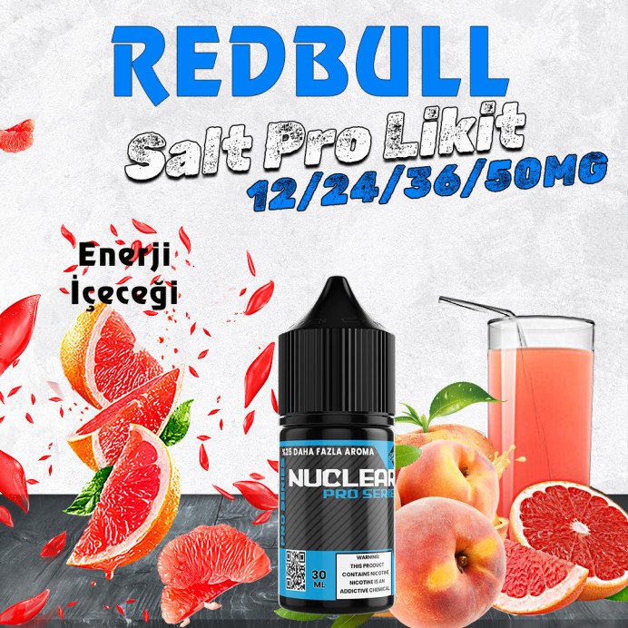 Nuclear Pro - Redbull Salt Likit 30 ML