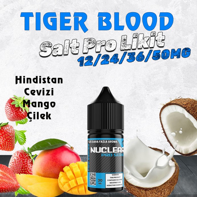 Nuclear Pro - Tiger Blood Salt Likit 30 ML