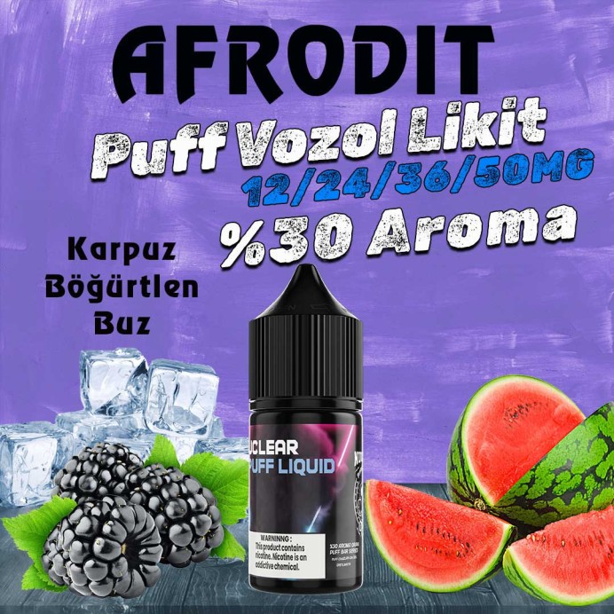 Nuclear - Afrodit Puff Elf Bar Vozol Likit 30 ML
