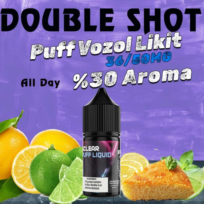 Nuclear - Double Shot Puff Elf Bar Vozol Likit 30 ML