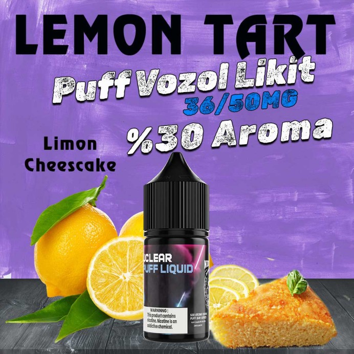 Nuclear - Lemon Tart Elf Bar Vozol Likit 30 ML