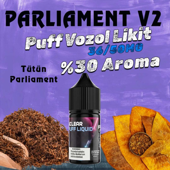 Nuclear - Parliament V2 Elf Bar Vozol Likit 30 ML
