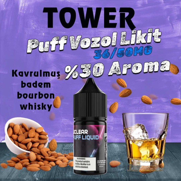 Nuclear - Tower ( Castle Long ) Elf Bar Vozol Likit 30 ML
