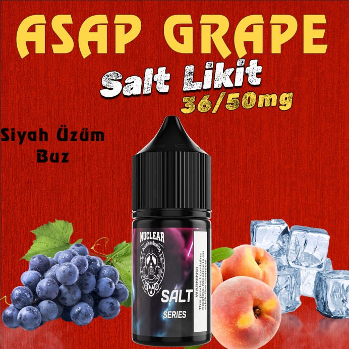 Nuclear - Asap Grape Salt Likit 30 ML