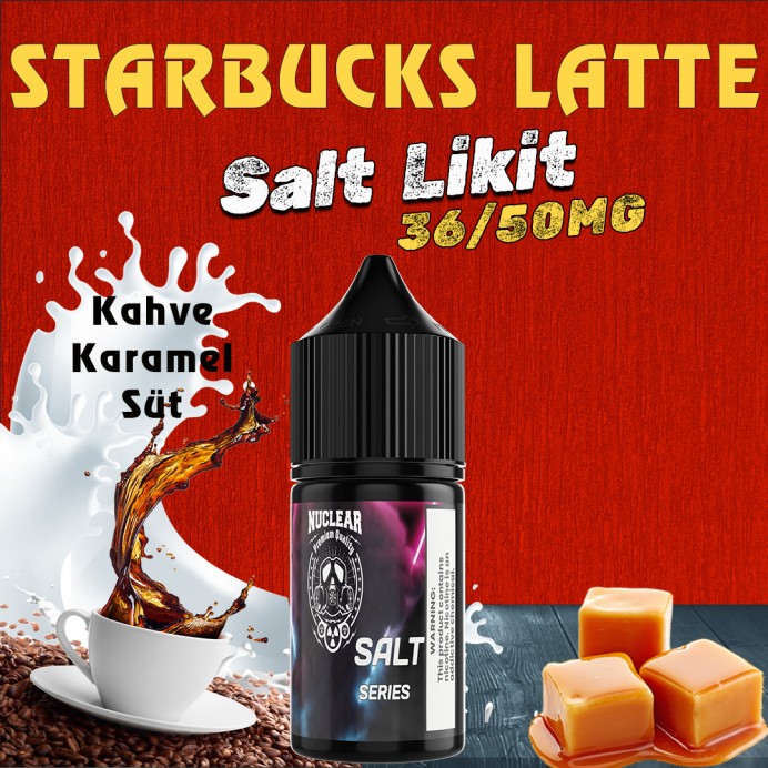 Nuclear - Starbucks Latte Salt Likit 30 ML